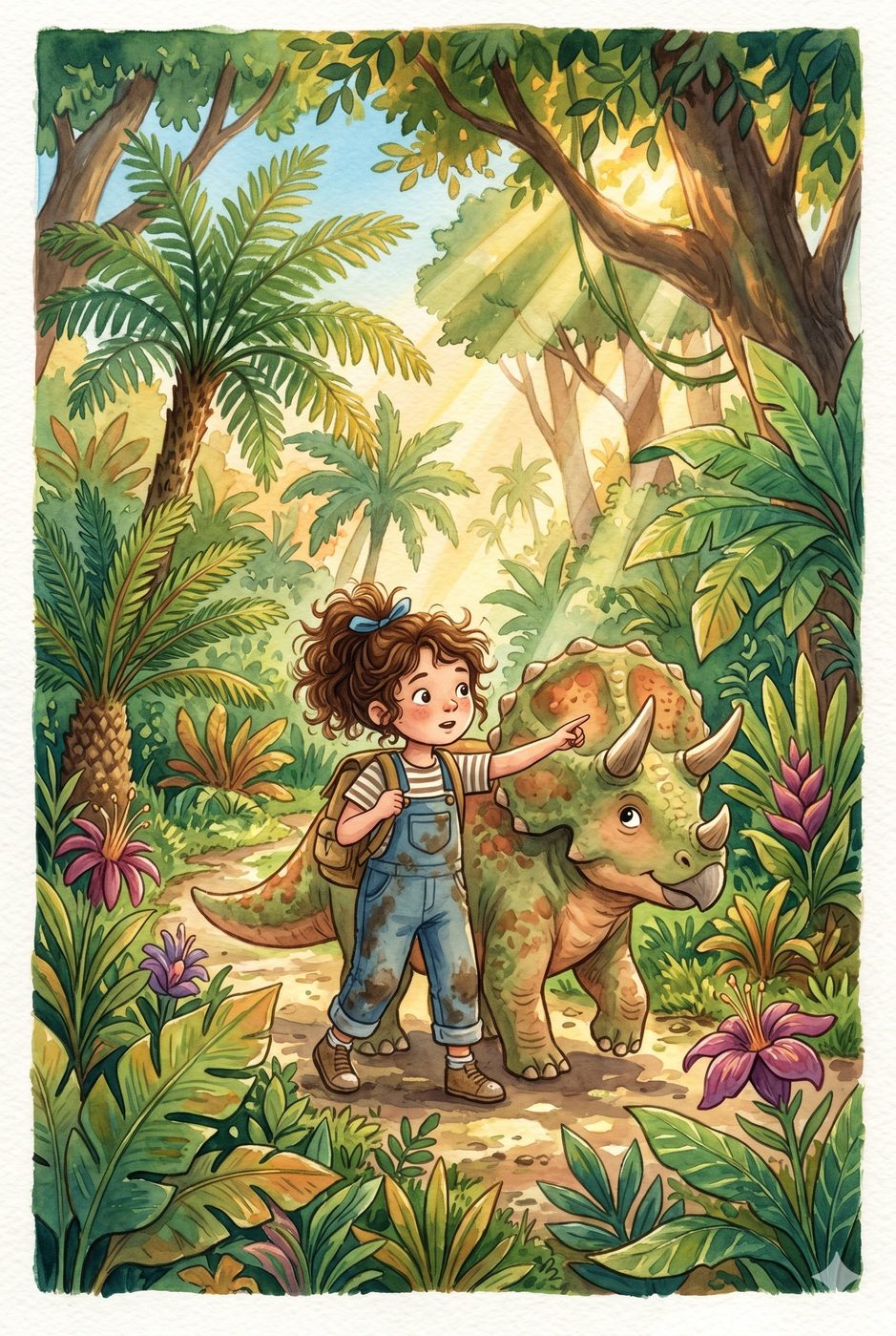 Dinosaur World personalised children's storybook